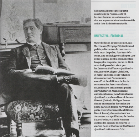 Apollinaire, poète du siècle (par Olivier Maulin, Valeurs Actuelles n°4274) 1 You are currently viewing Apollinaire, poète du siècle (par Olivier Maulin, Valeurs Actuelles n°4274)