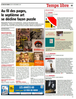 You are currently viewing Le livre “Nuremberg du communisme” d’Hélène Blanc dans les coups de cœur du quotidien La voix du nord.