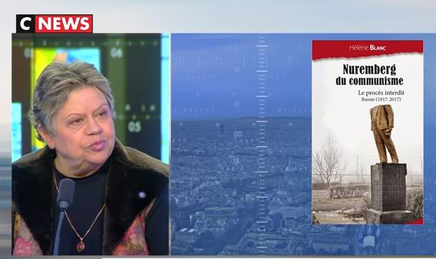 You are currently viewing Invitée à l’actu à la carte (CNEWS), Hélène Blanc – Auteur de Nuremberg du communisme – a déclaré : « les ukrainiens sont chez eux. Ils se défendent ».