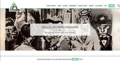 You are currently viewing Guillaume Apollinaire à Montmartre – Portrait d’un poète entre deux rives de Philippe BONNET (Par MONTMARTRE-ADDICT)