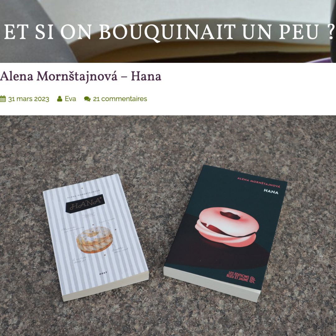 Et si on bouquinait - Hana, Littérature tchèque 1 You are currently viewing Et si on bouquinait – Hana, Littérature tchèque